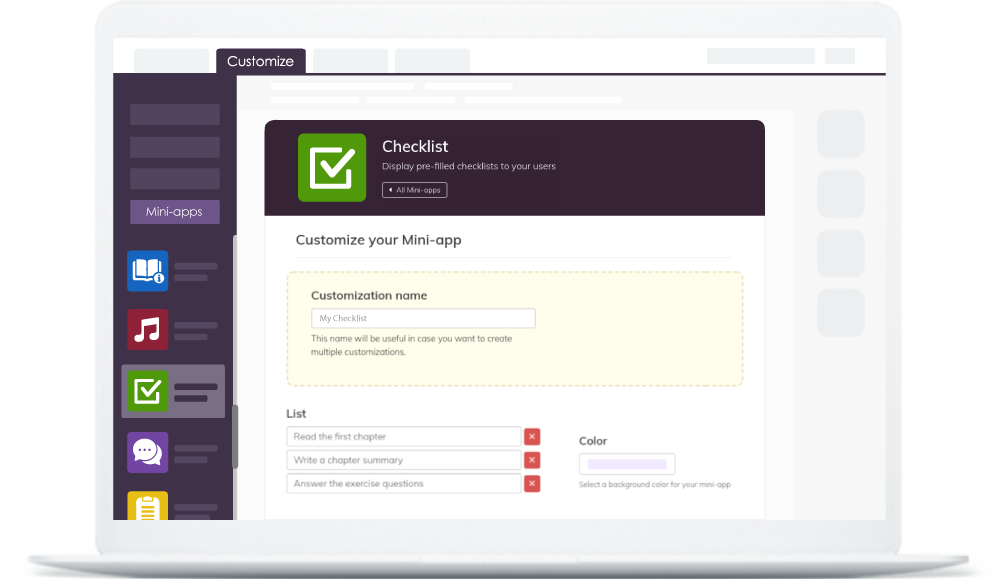 Enrichissez vos ebooks avec des mini-applications